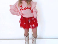 Sweet Wink - Coquette Merry Knit Sweater