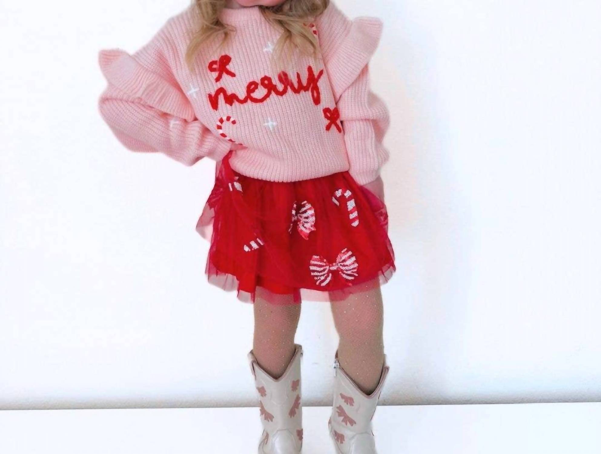 Sweet Wink - Coquette Merry Knit Sweater