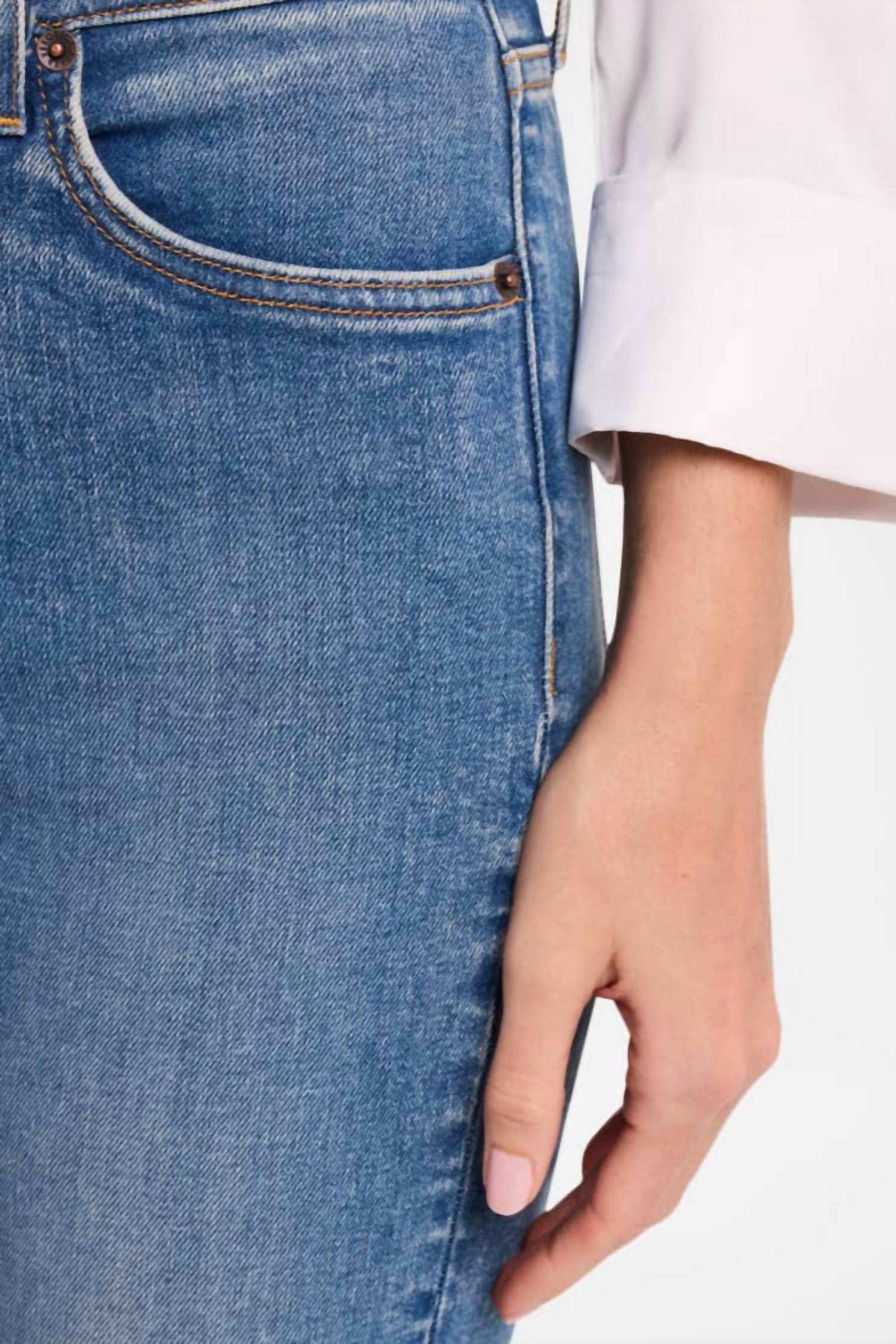 Veronica Beard - Beverly Loafer Skinny Flare Jeans