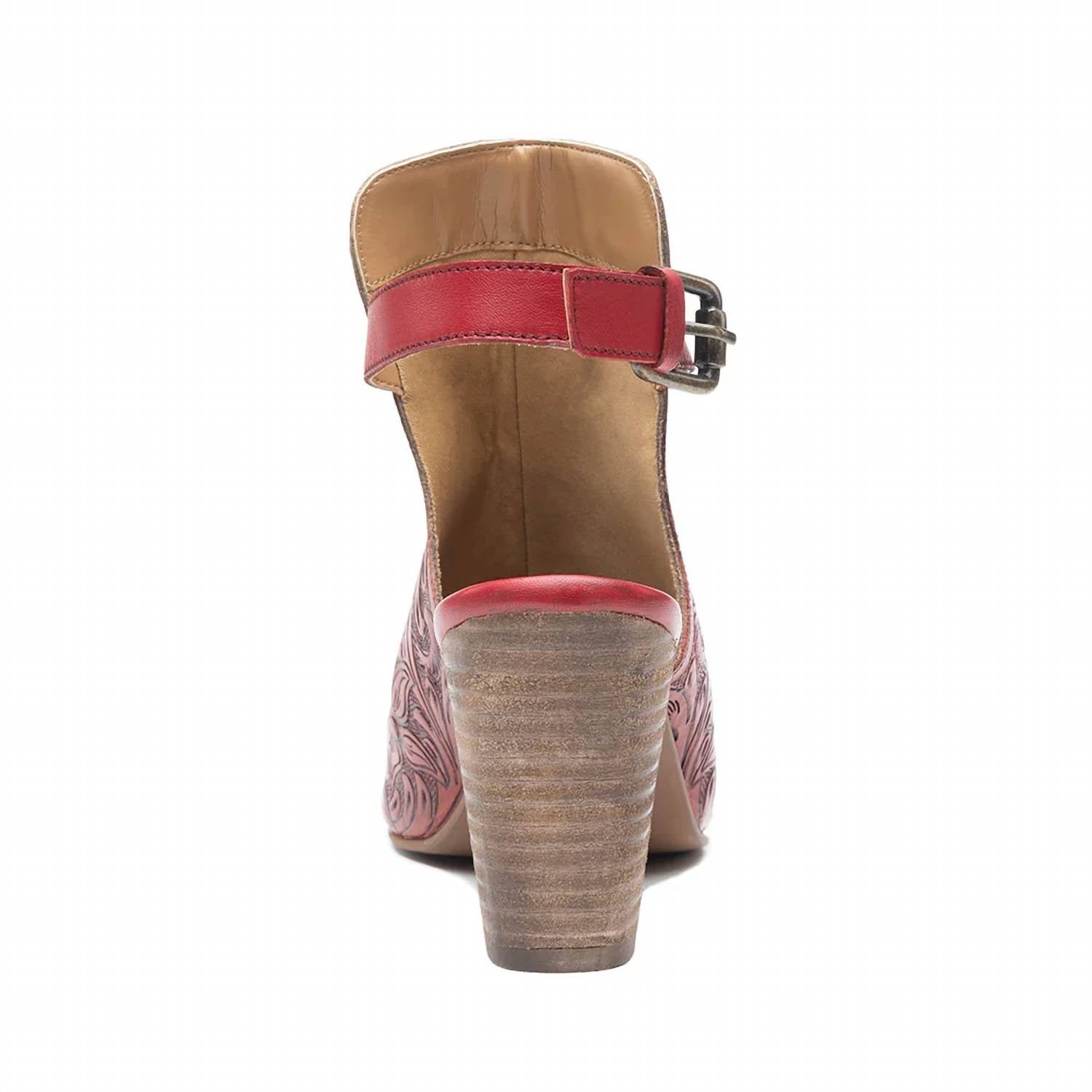 Bohera - Women's Callandra High Front Hand-tooled Sandals