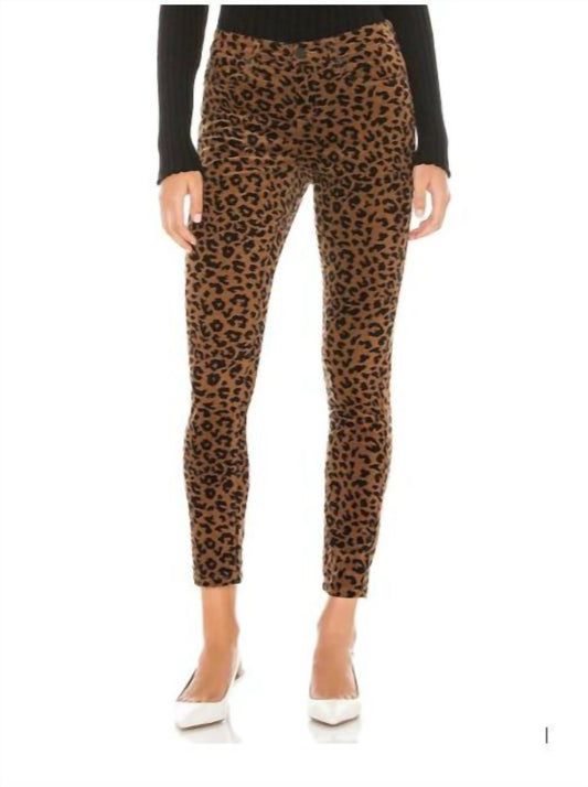 Blanknyc - Leopard Corduroy Skinny Pants