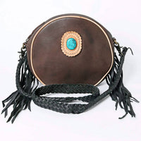 American Darling - Women's Leather Round Bag
