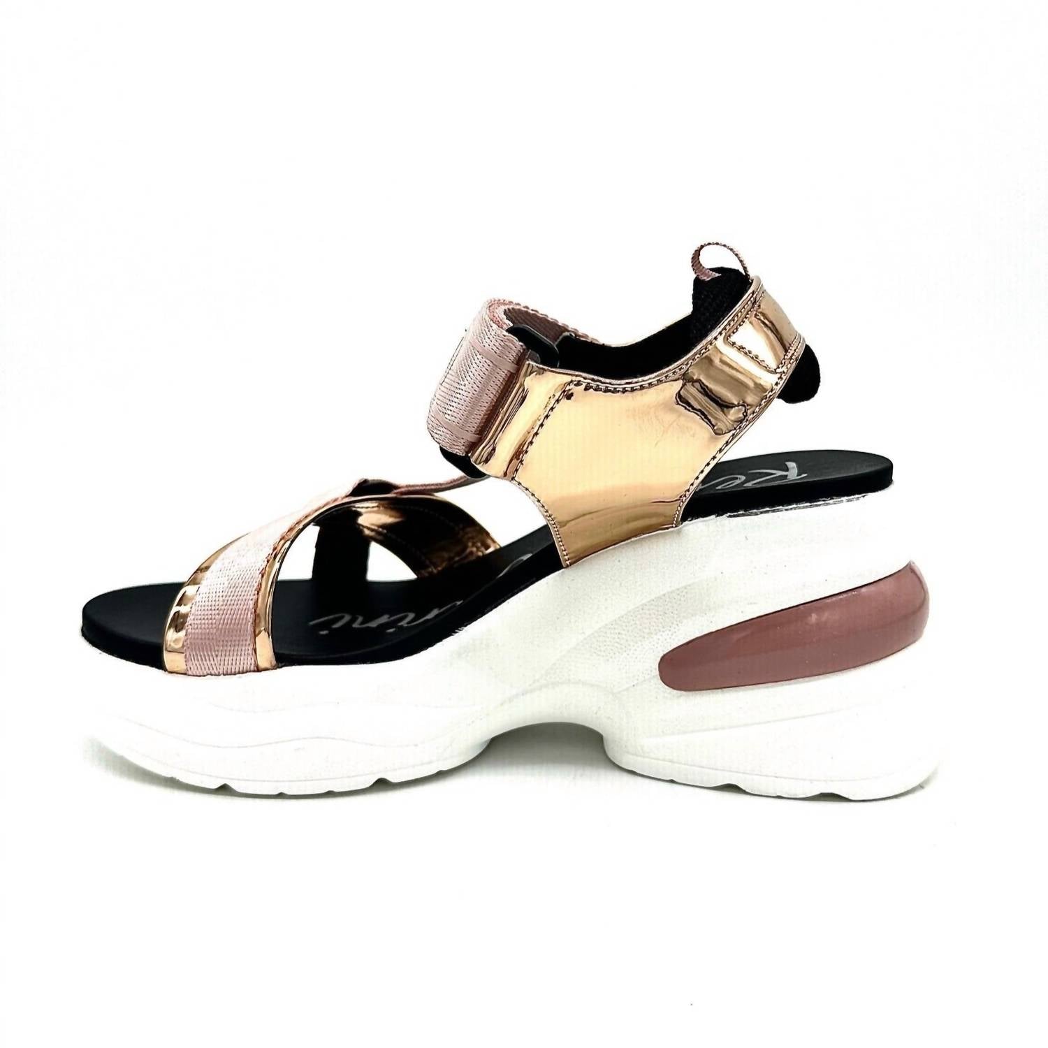Renato Garini Women's DMD Hybrid Sandal Sneaker in gold pink - women's sandal - view 4