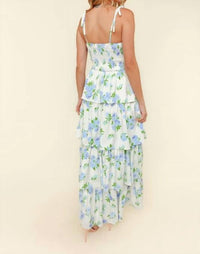 Kori - Tiered Maxi Floral Summer Dress