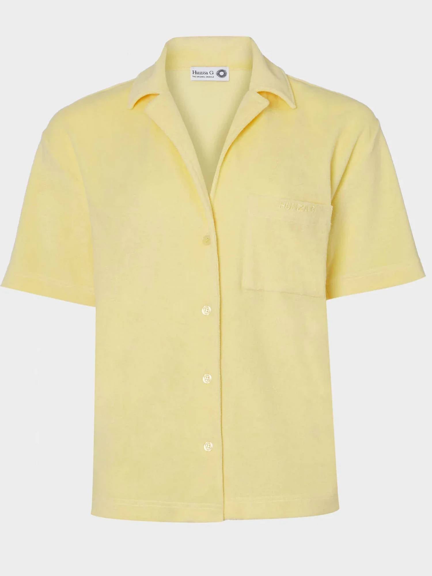 Hunza G - Terry Toweling Cuban Shirt