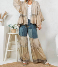 Young Threads - Elegant Kimono Inspired Shrug