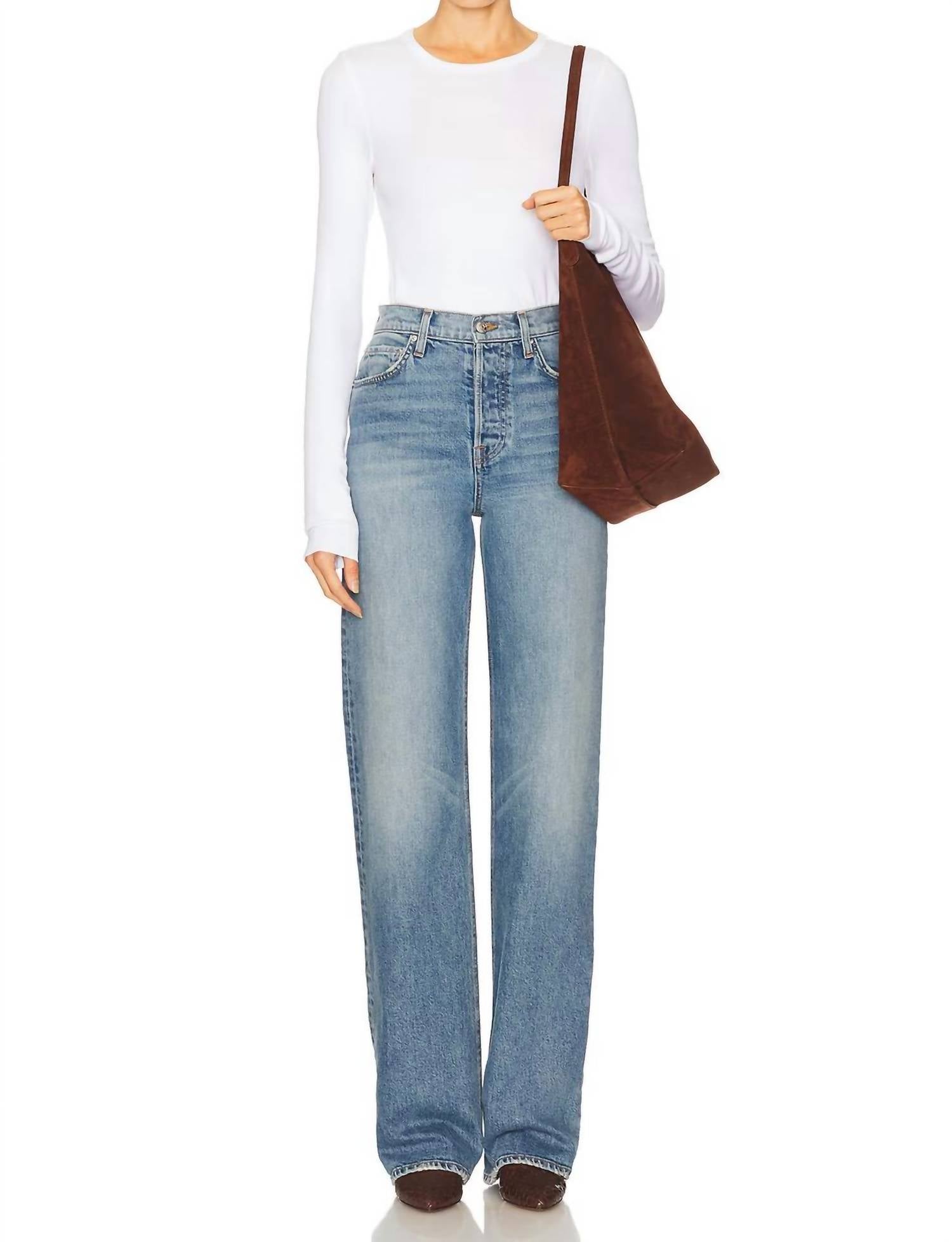 Grlfrnd - Brooklyn High Rise Straight Jean