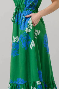 Sugarlips - Hemmi Floral Elya One Shoulder Maxi Dress