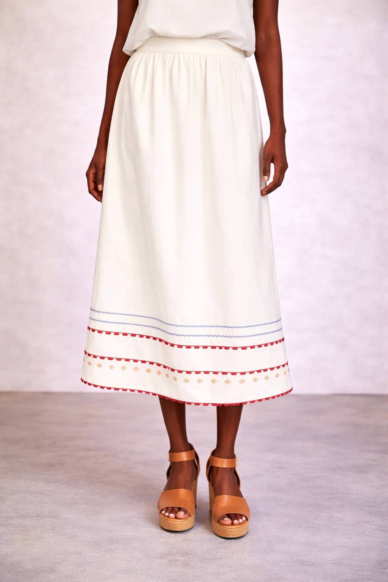 Never A Wallflower - Paloma Midi Skirt