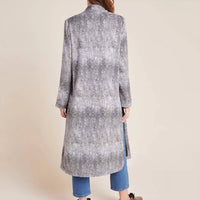 Bb Dakota - Lightweight Snakeskin Print Duster Cardigan