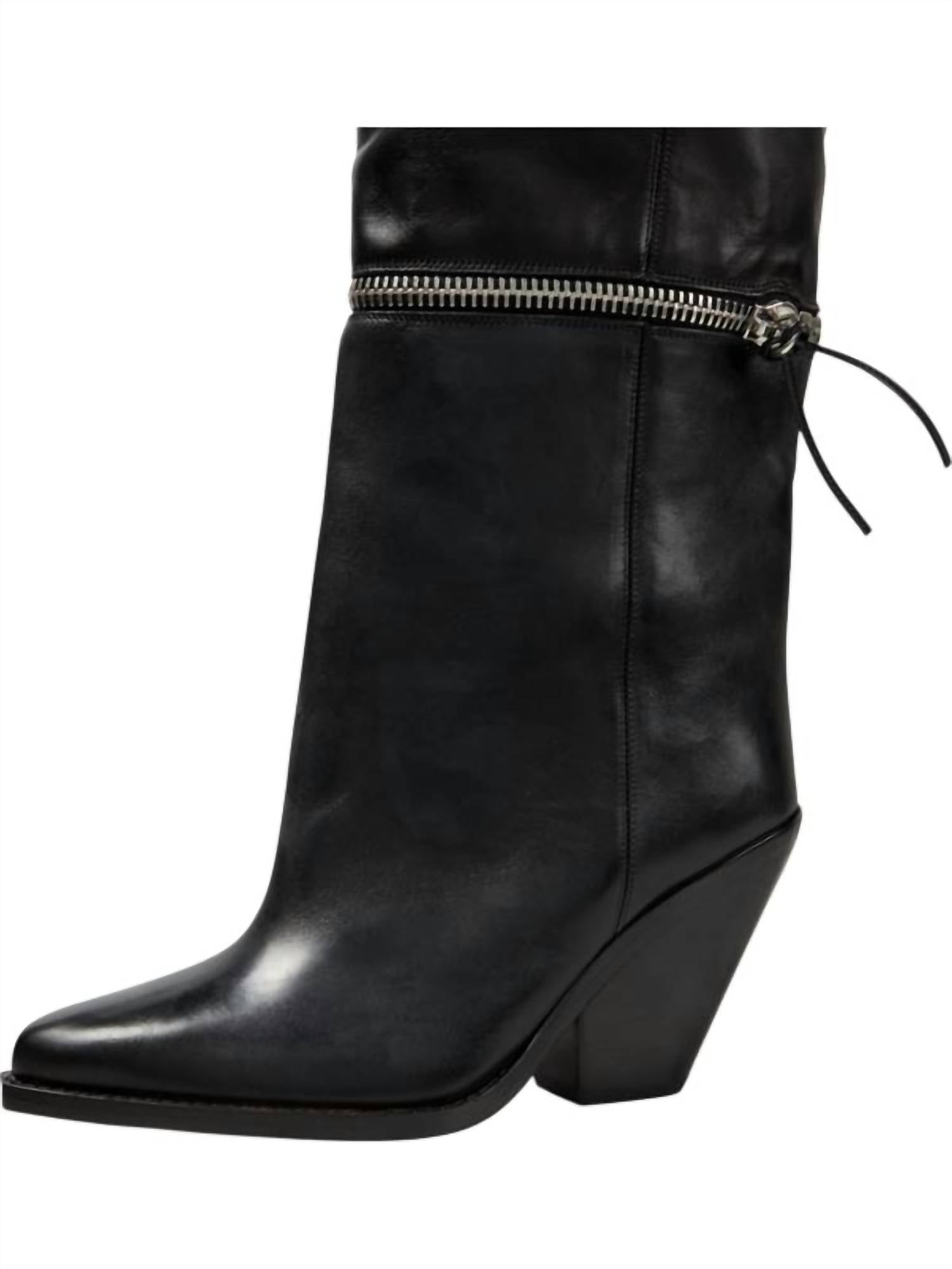 Isabel Marant - Pre-loved Women Lelodie Leather Over The Knee Boots