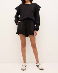Marie Oliver - Houser Long Sleeve Pullover Sweatshirt