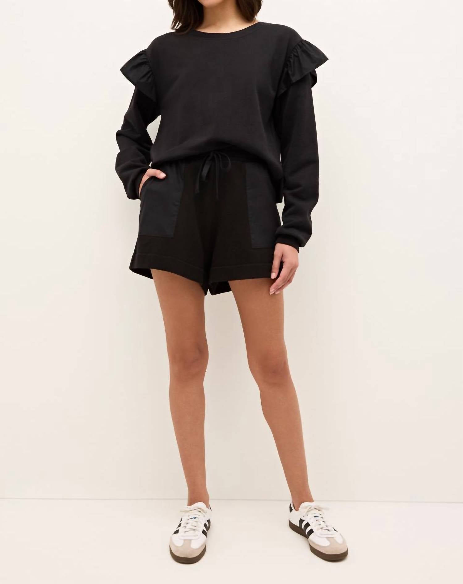 Marie Oliver - Houser Long Sleeve Pullover Sweatshirt
