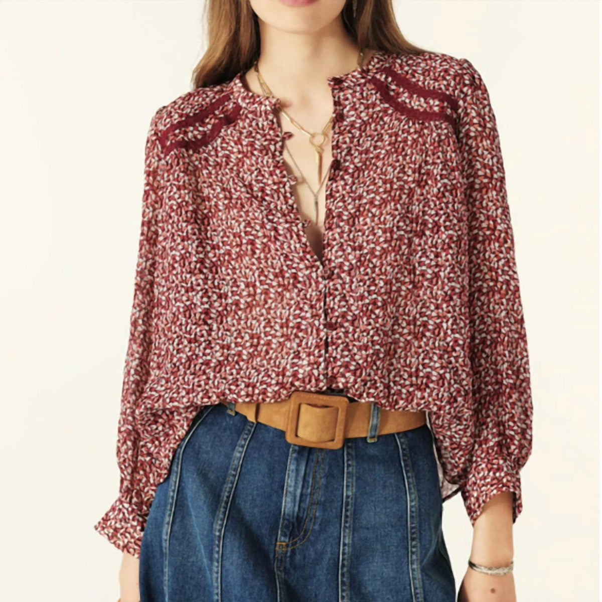 Ba&Sh - Women's Chemise Kelani Blouse