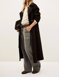 Ba&Sh - Kate Midi Tie-waist Coat