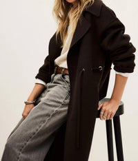 Ba&Sh - Kate Midi Tie-waist Coat