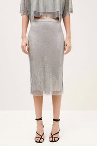 Ba&Sh - Midi Meshy Skirt