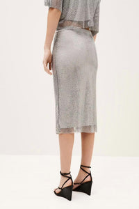 Ba&Sh - Midi Meshy Skirt
