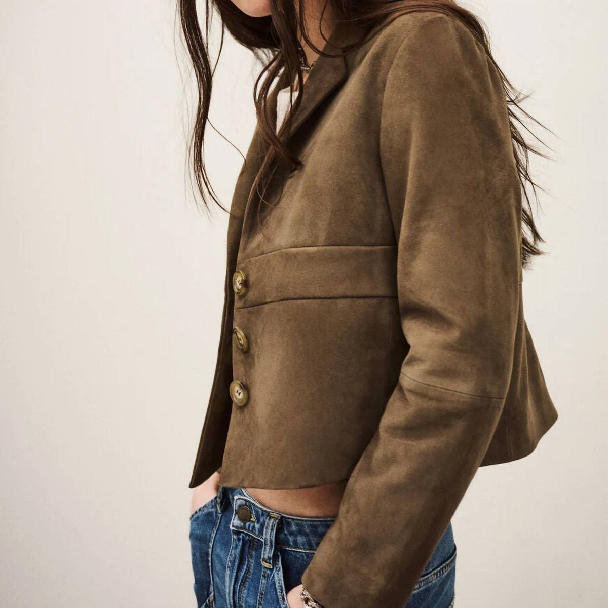 Ba&Sh - Morfeo Suede Jacket