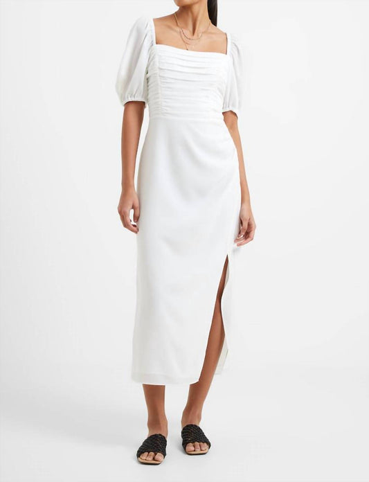 French Connection - Afina Verona Ruched Midi Dress