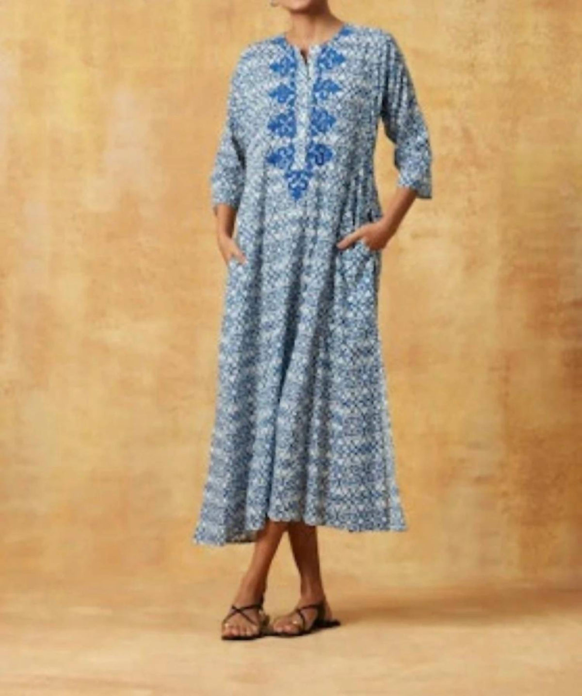 Ro'S Garden - Clorinda Long Kurta Dress