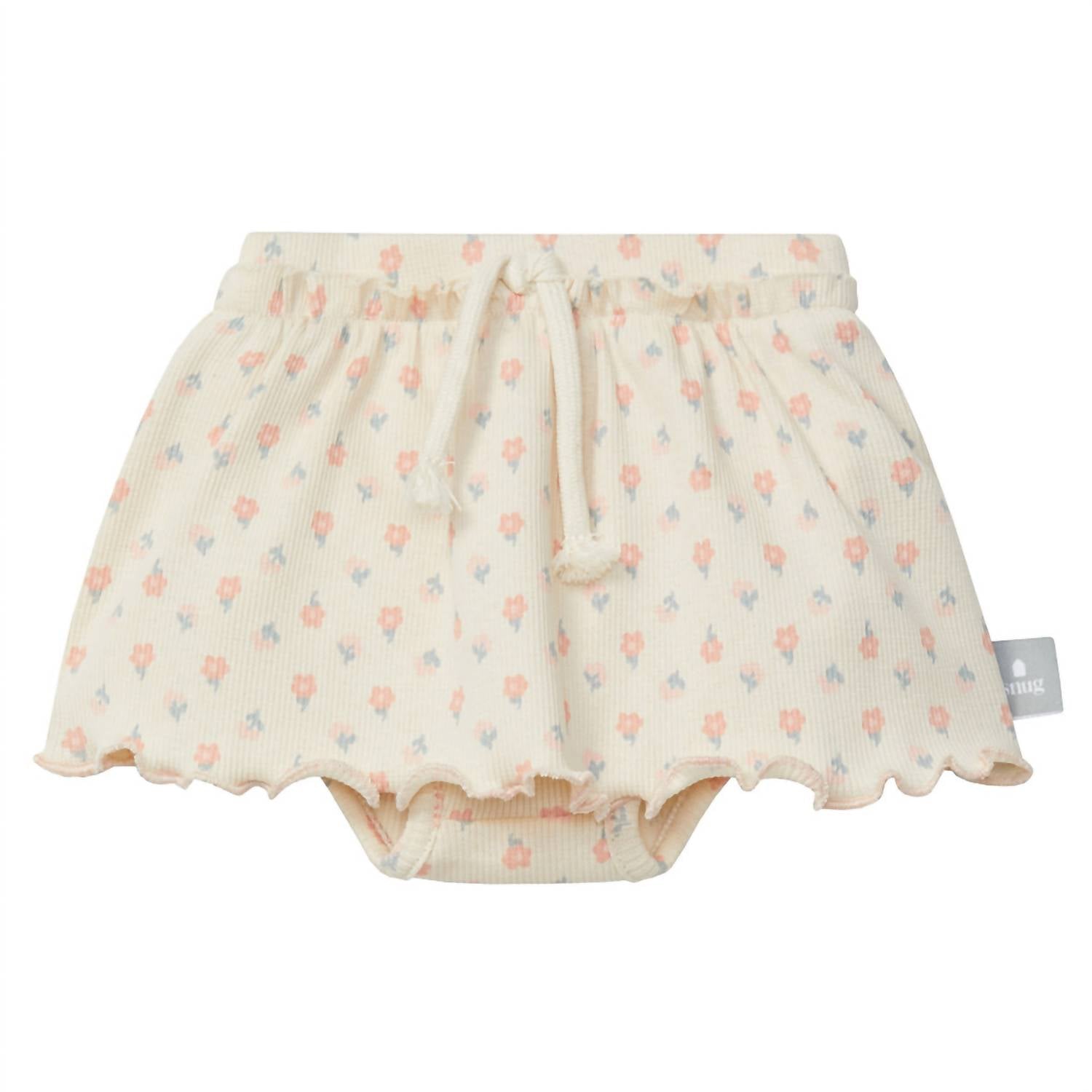 Snug - Girl's Sleeveless Shirt & Skirt With Bloomer