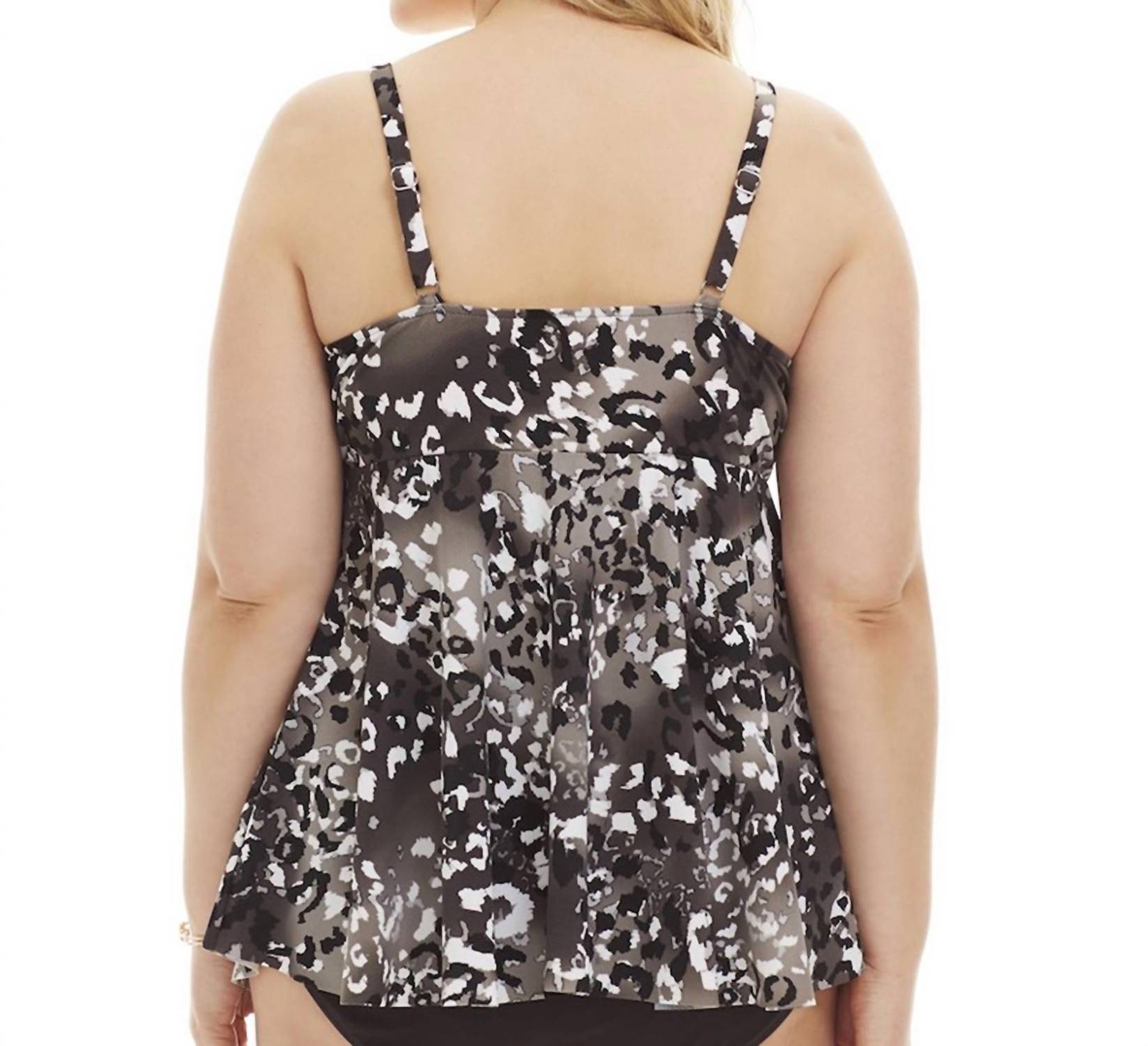 Always For Me - Plus Size Underwire Tankini Top