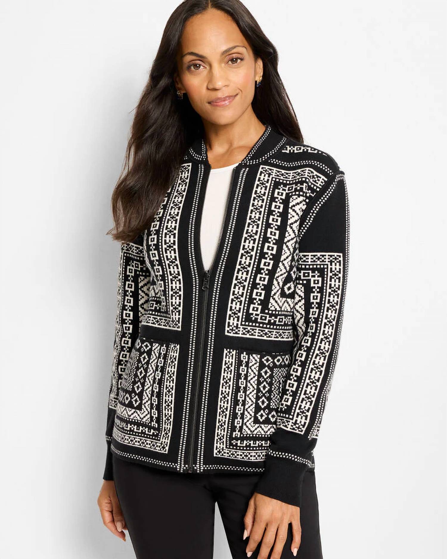 Nic + Zoe - Nordic Nights Reversible Jacket