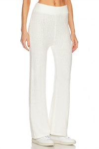 Bobi - Dolly Crop Top And Wide Leg Pants Set