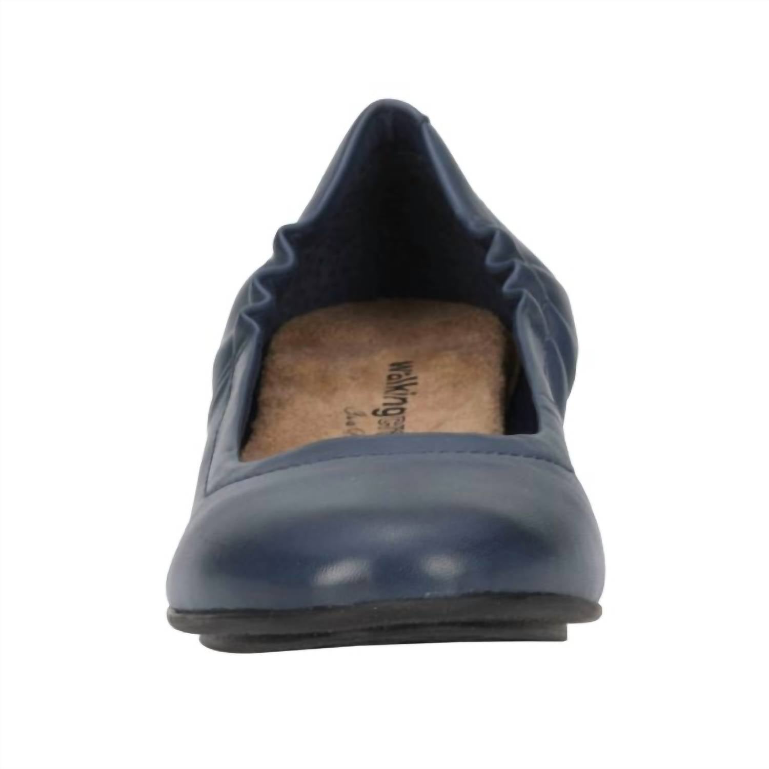 the walking cradle co. Women's Tess Comfort Ballet Flats in navy mestico - women's flats - view 4