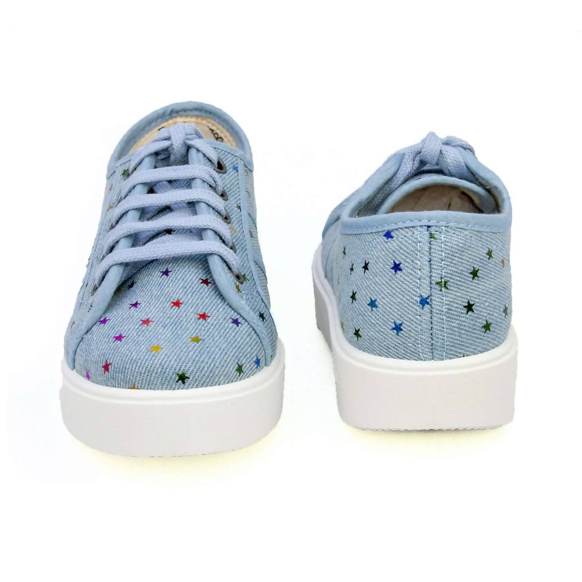 Victoria - Girls' Platform Canvas Sneakers