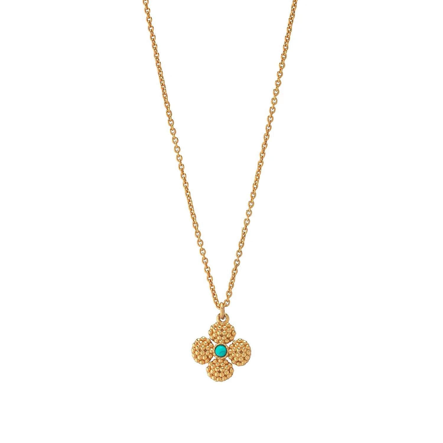 Capucine De Wulf - Women's Berry Clover Double Sided Charm Necklace