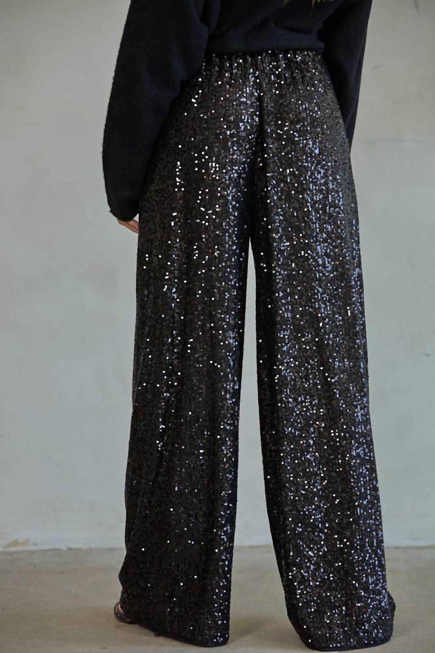 By Together - Flashback Sequin Wide Leg Pants