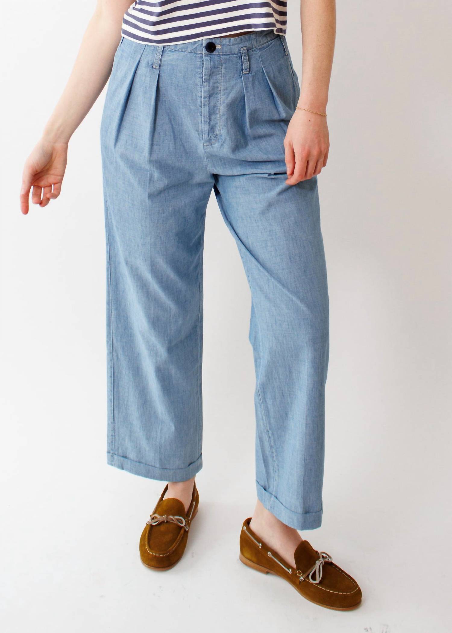 The Great. - Relaxed Mid-rise Fit Tour Trouser