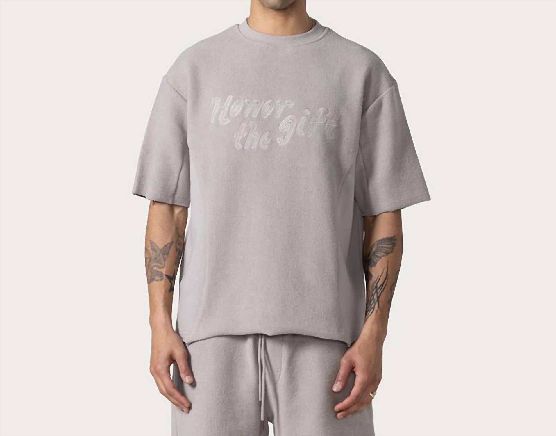 Honor The Gift - Block Party Reverse Terry Crew Top
