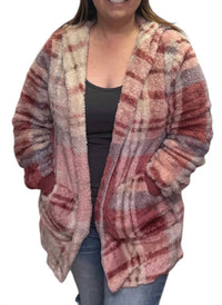Very J - Hannah Plaid Jacket