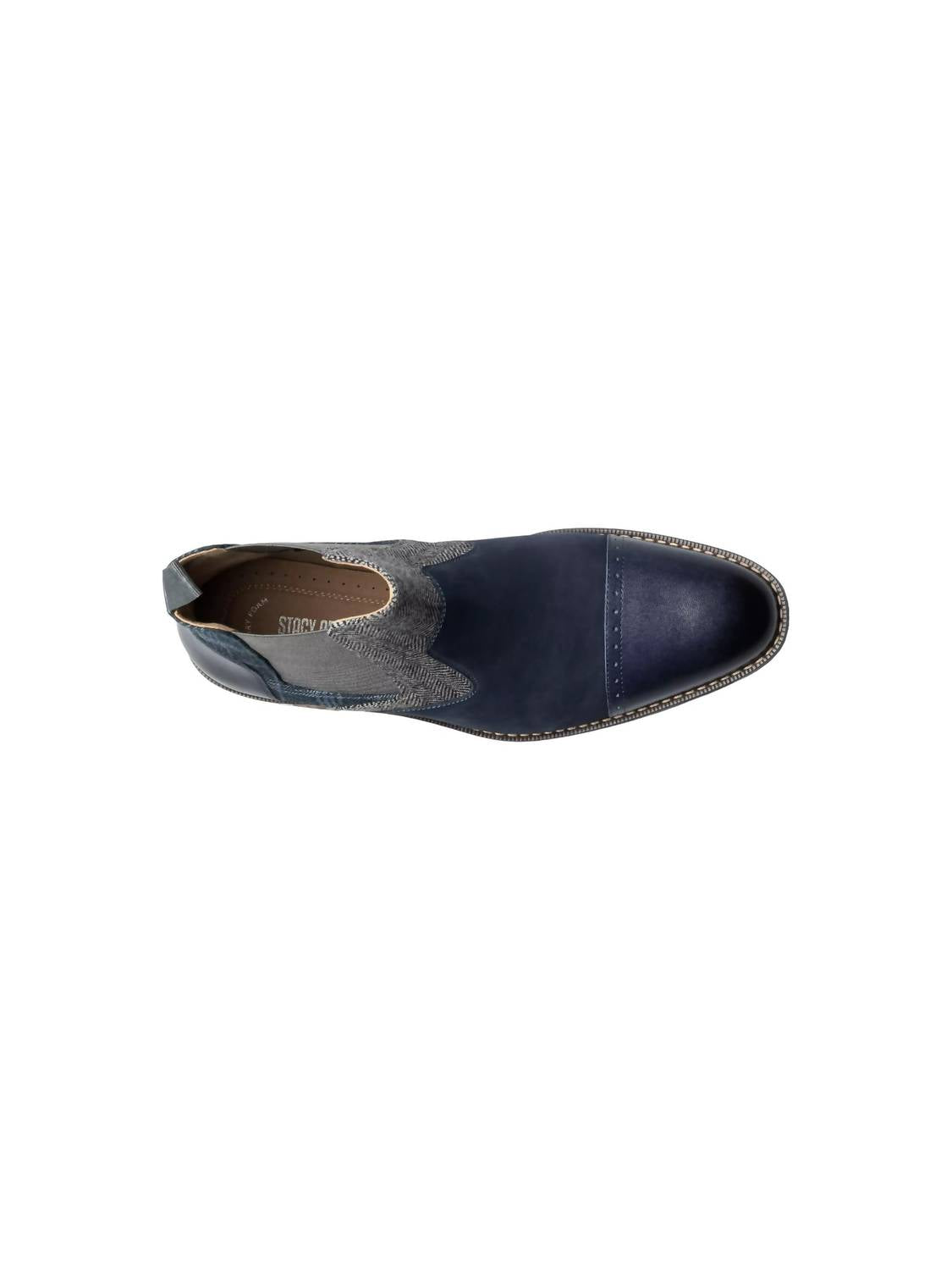 Stacy Adams - Men's Finney Cap Toe Chelsea Boots