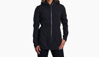 KUHL Women's Stretch Voyager Jacket in blackout - women's top