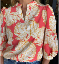 Mary Square - Tamryn Fall Floral Top