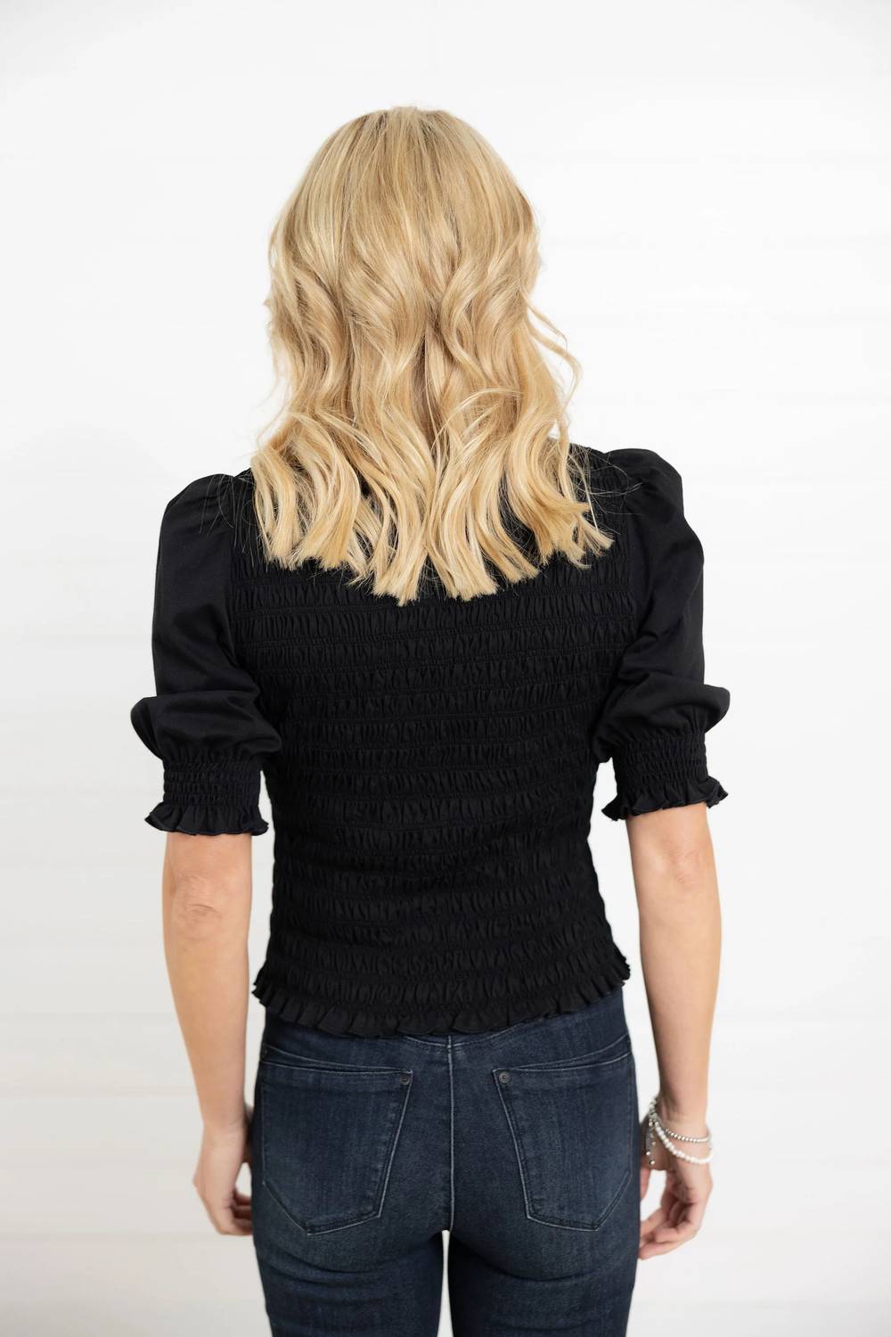 Fate + Fortune - Mac And Me Smocked Top