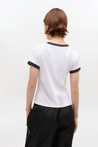 Ganni - Cropped Kitty T-shirt