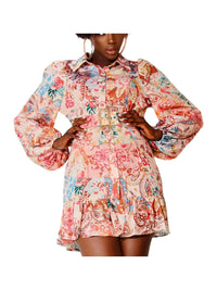 Little Secret Of Mine - Charming Desire Printed Mini Dress
