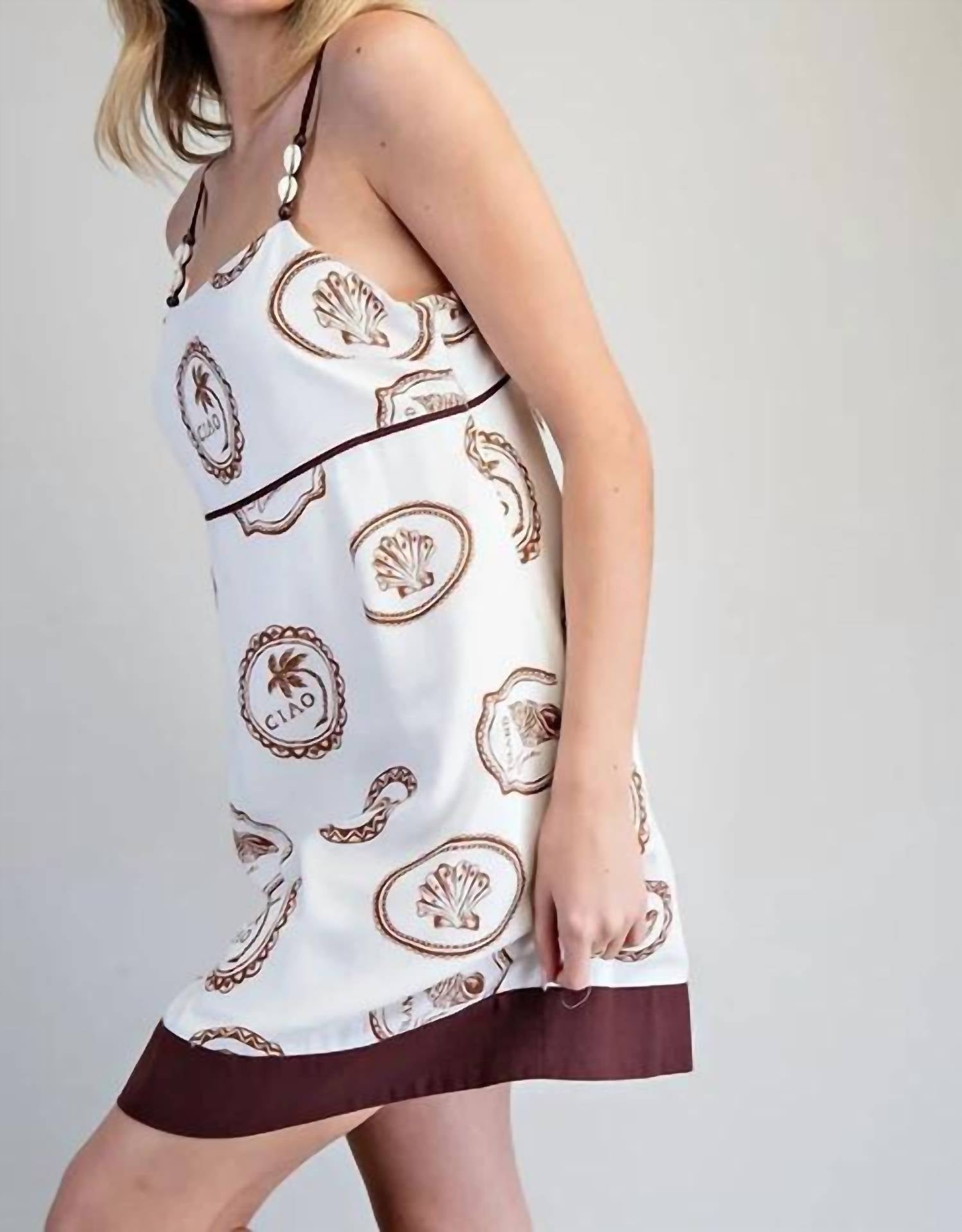 Ee:Some - Italian Summer Ciao Mini Dress