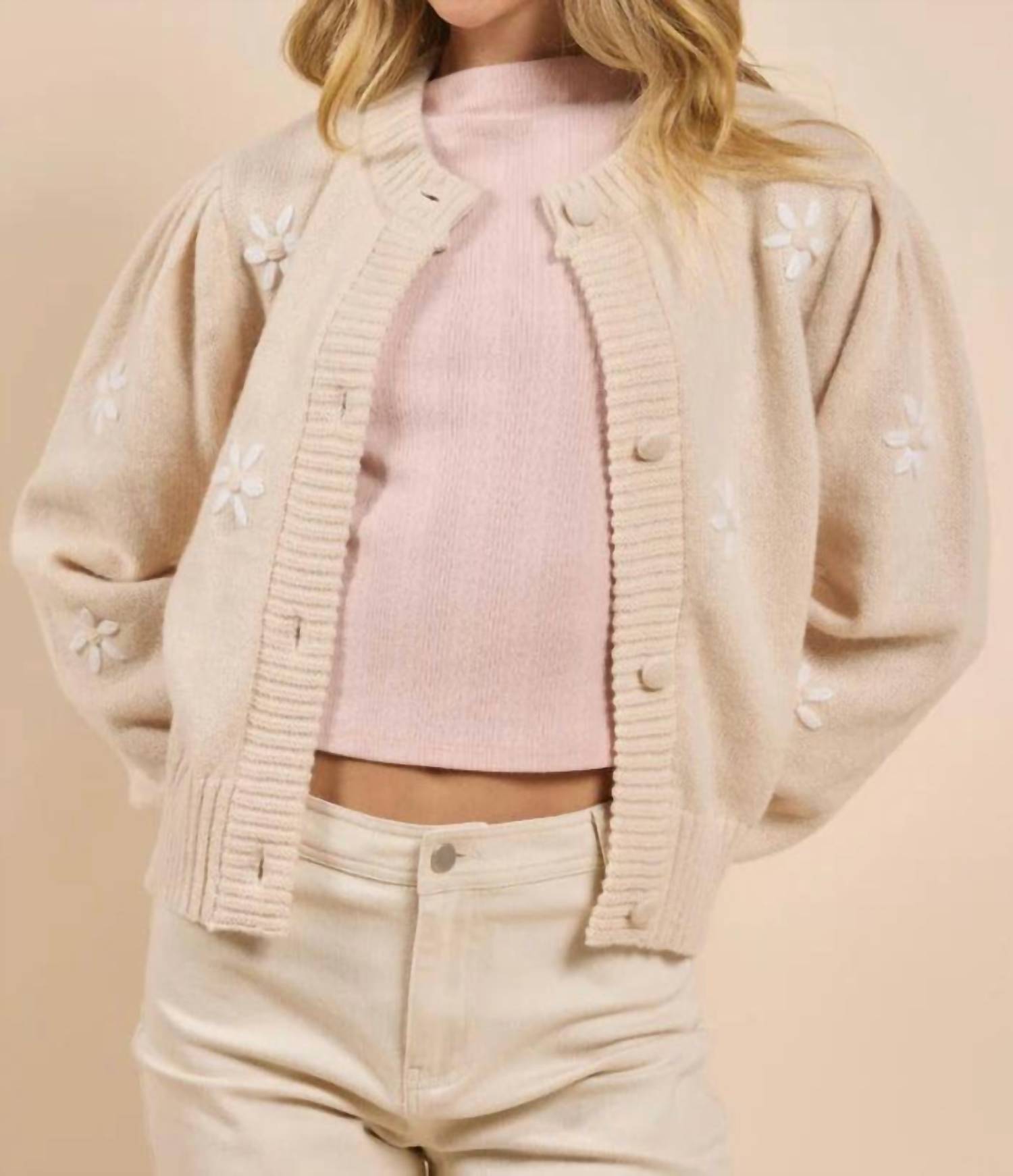 Sadie & Sage - Pretty Daisy Cardigan