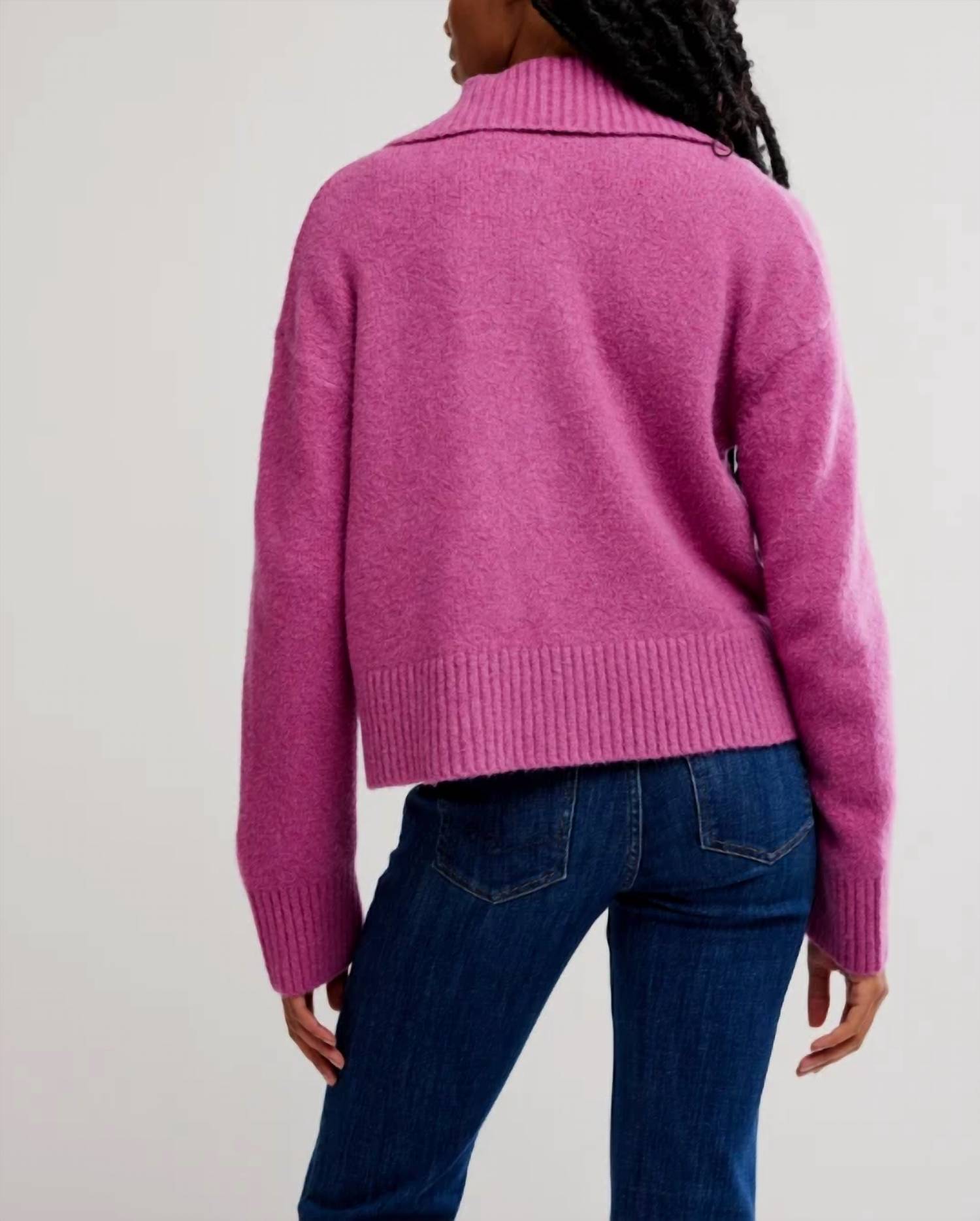 Free People - Trading Up Polo Sweater