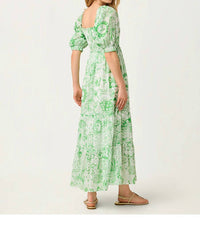 Lilly Pulitzer - Hadly Short Sleeve Smocked Maxi Dress