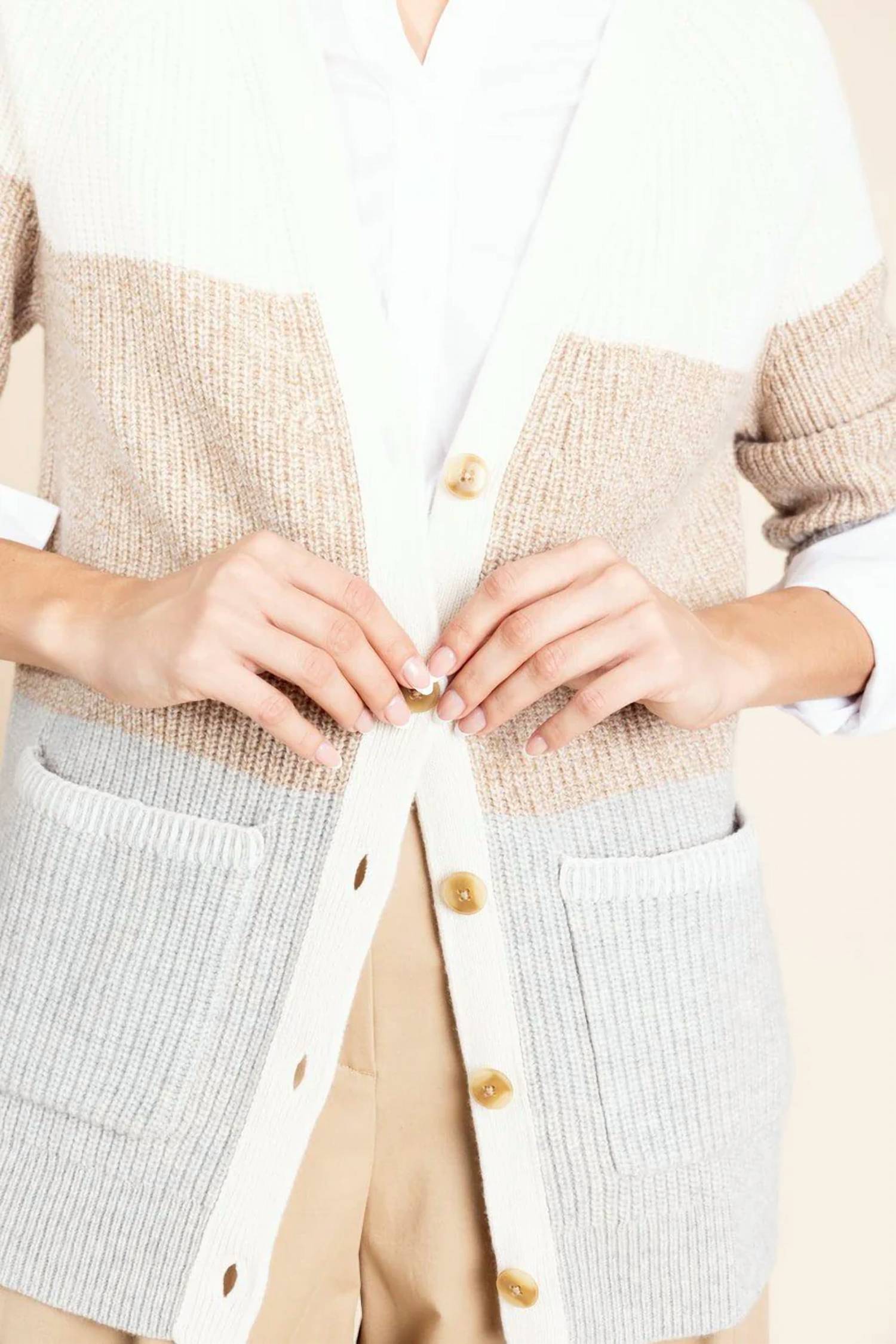 Twp - Striped Jenny Cardigan