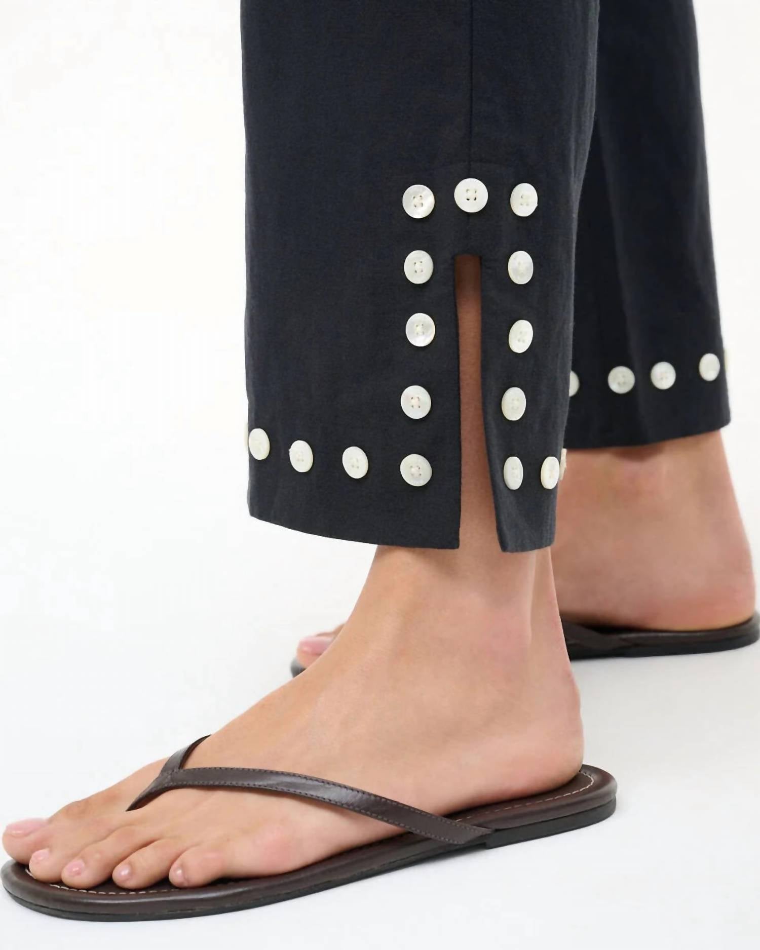 Staud - Piha Linen Coverup Pants