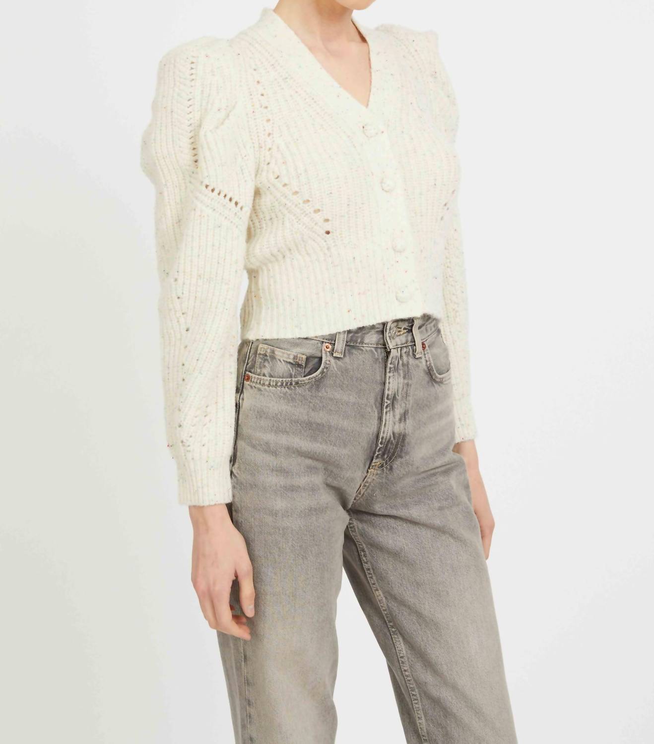 Caballero - Audra Button Front Sweater