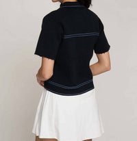 Autumn Cashmere - Short Sleeve Denim Jacket